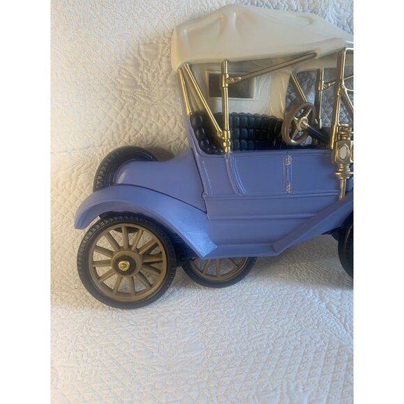 Burwood Co Antique 3D Blue Model-T Car Wall Art Plaque Model #2028-1 Vintage - Picture 2 of 10
